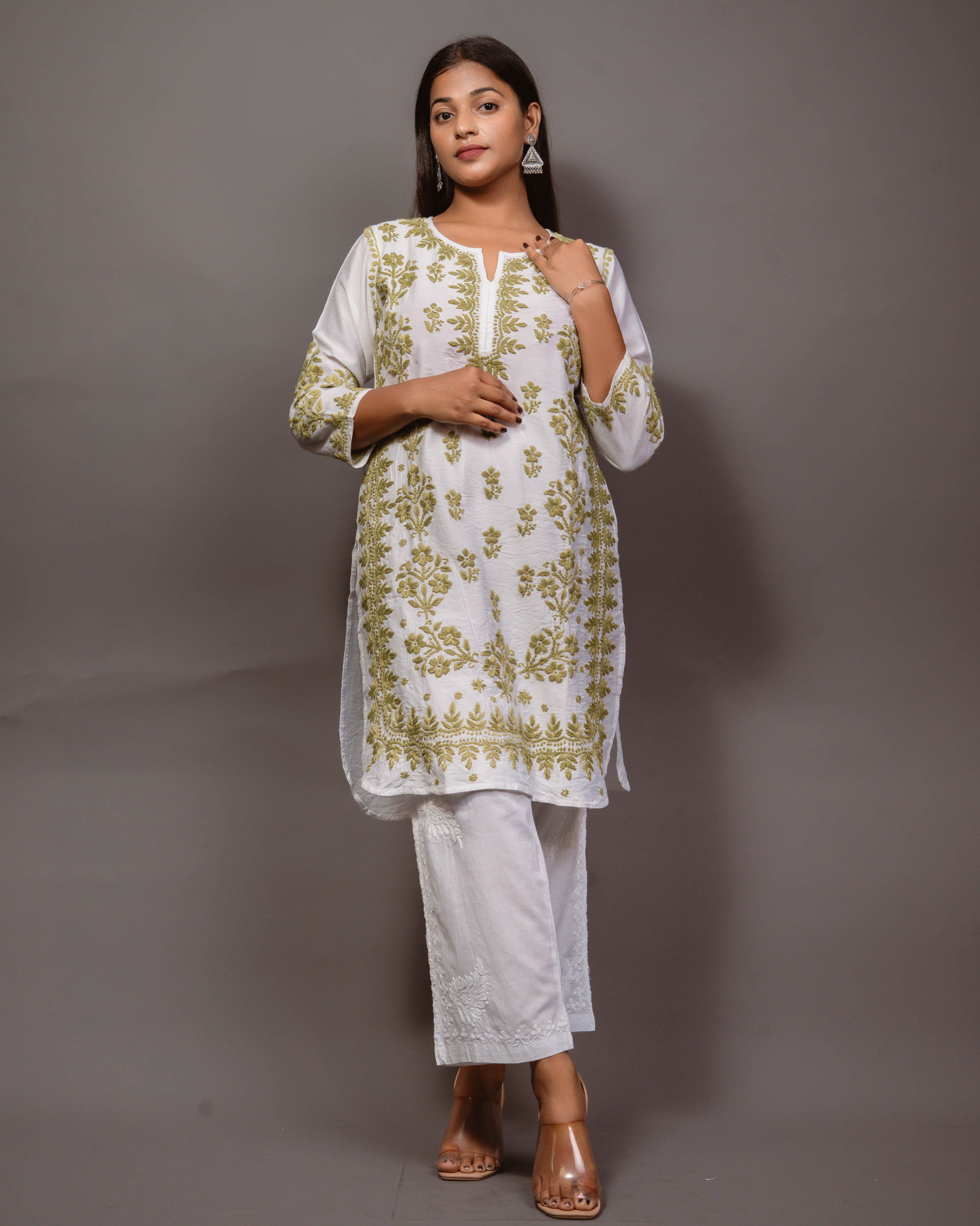 Chanderi Chikankari Women&