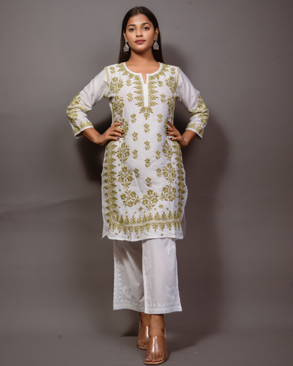 Chanderi Chikankari Women&